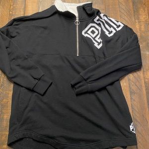 Pink 3/4 zip up jacket